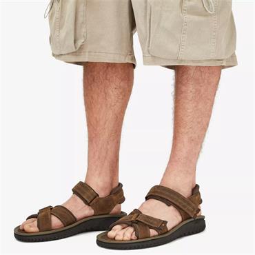 CLARKS  MENS  SANDAL - BEESWAX LEATHER
